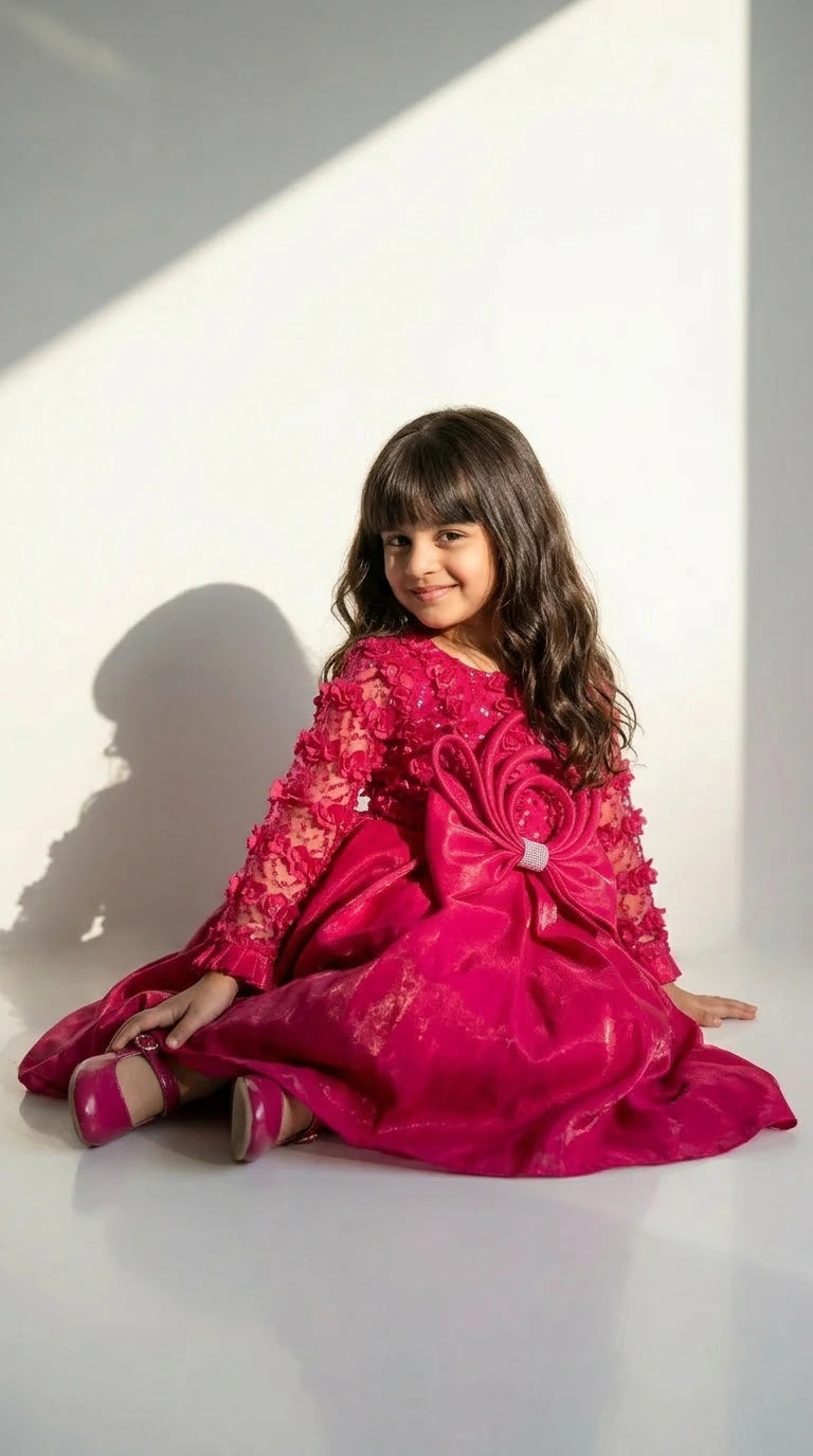 Ruby Bloom Princess Gown