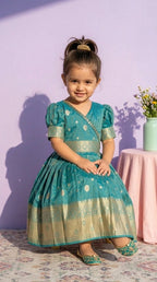 Royal Teal Ethnic Dress