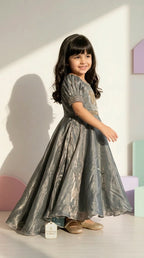 Silver Charm Party Gown