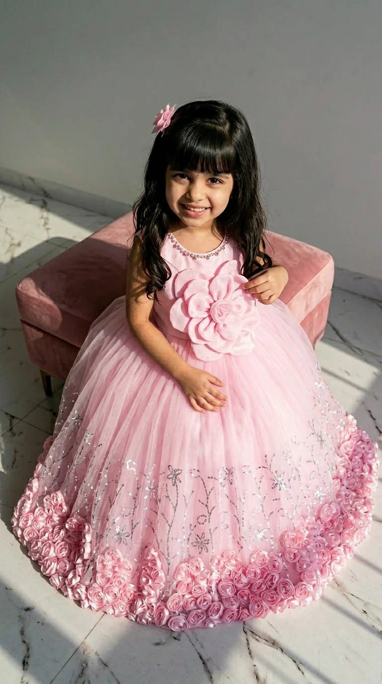 Blush Bloom Fairy Gown
