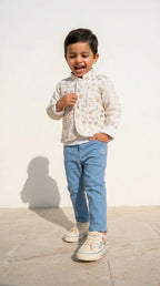 Floral Festive Jacket Set