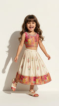 Multicolor Patchwork Lehenga Set