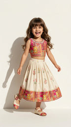 Multicolor Patchwork Lehenga Set