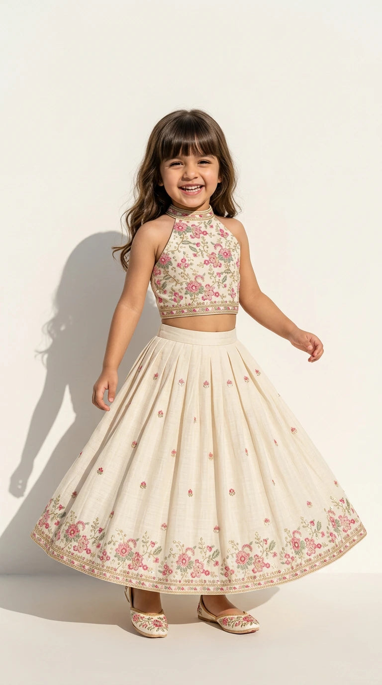 Floral Lehenga Choli Set