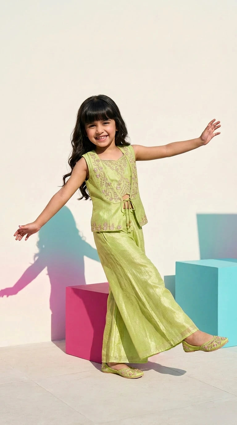 Lime Glow Co-Ord Set