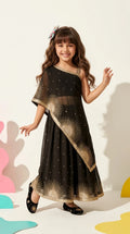 Black & Gold Ethnic Dress