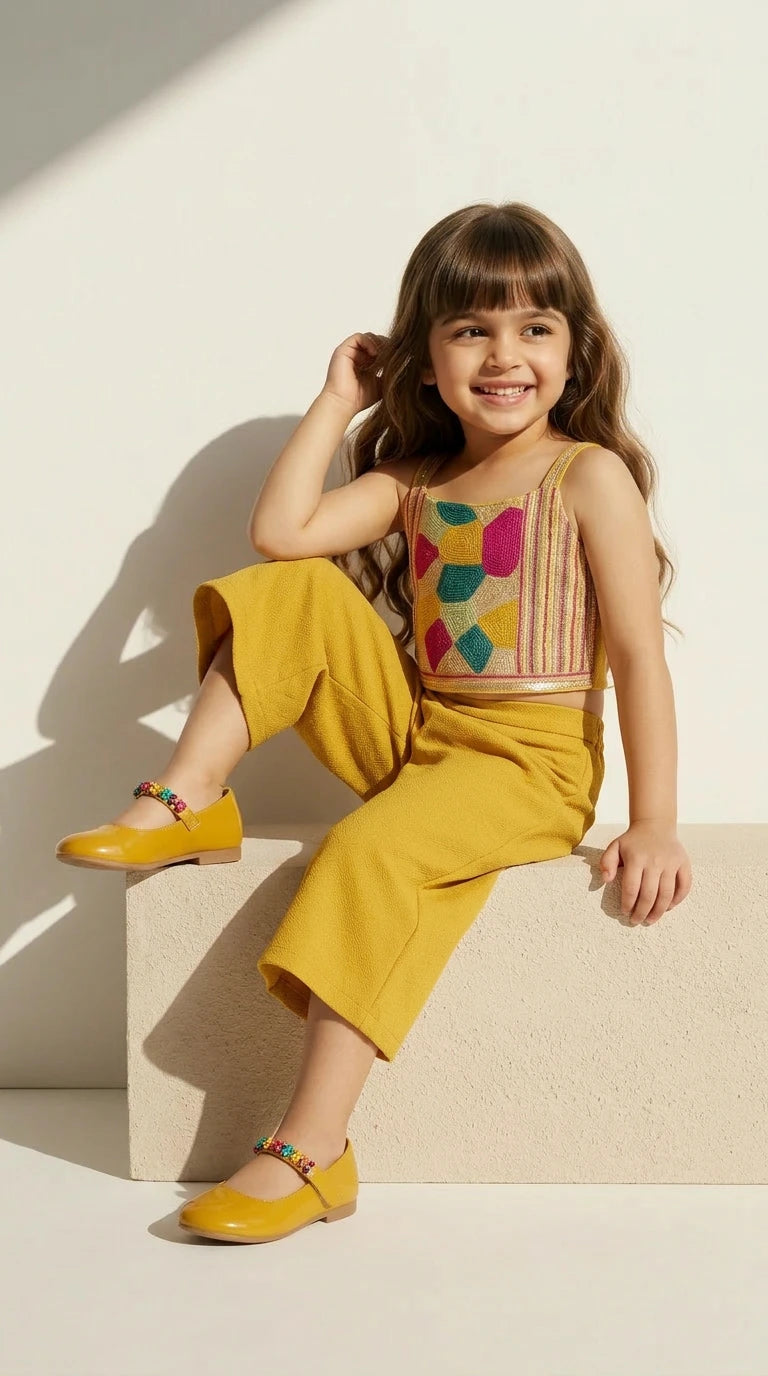 Mustard Playful Co-ord Set