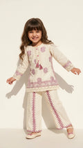 Ivory Blossom Embroidered Co-ord Set
