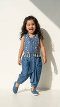 Indigo Floral Co-ord Set
