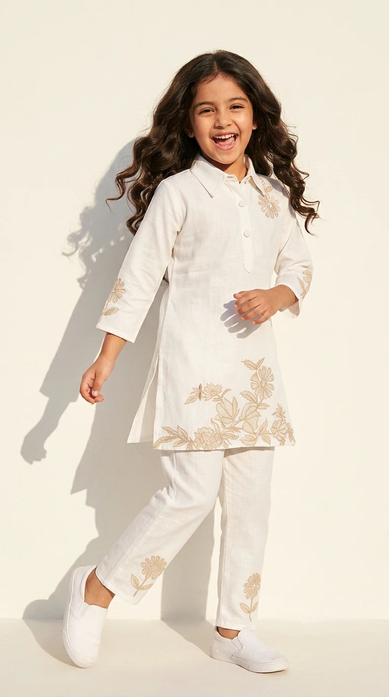 Classic Ivory Kurta Set