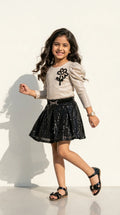 Midnight Sparkle Skirt Set