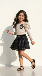 Midnight Sparkle Skirt Set