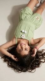 Meadow Bloom Playsuit Set