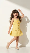 Sunshine Blossom Pocket Dress