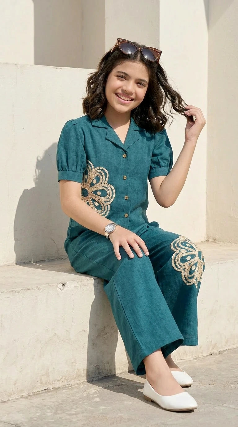 Ocean Bloom Co-ord Set