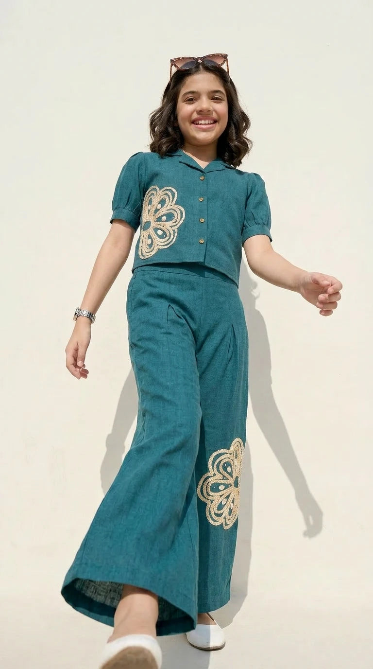 Ocean Bloom Co-ord Set