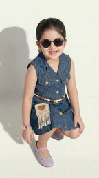 Denim Daisy Adventure Dress