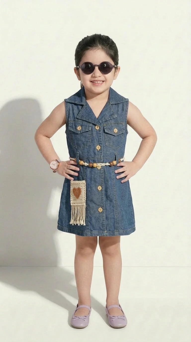 Denim Daisy Adventure Dress