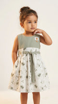 Sage Blossom Baby Dress