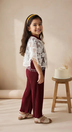 ETHNIA Royal Wine Co-ord Set