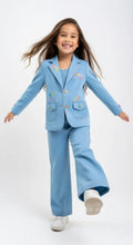 ETHNIA Sky Bloom Blazer Co-ord Set