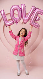 ETHNIA Pink Chic Blazer Set