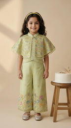ETHNIA Mint Blossom Co-ord Set