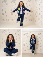 ETHNIA Happy Patch Denim Co-ord Set