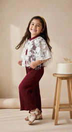 ETHNIA Royal Wine Co-ord Set
