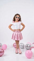 ETHNIA Sparkle Pink Party Set